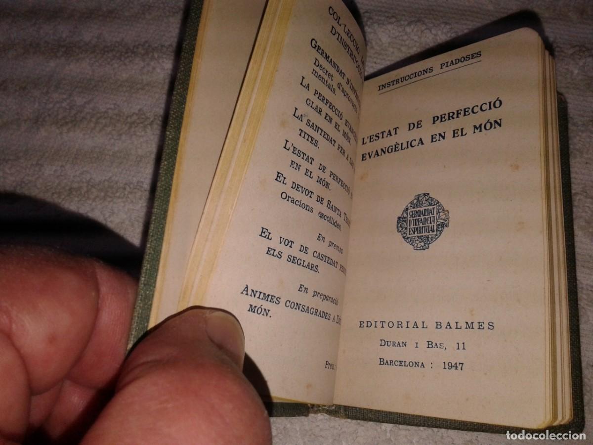 Libros de segunda mano: INSTRUCCIONS PIADOSES, EN CATALAN, B 16 - Foto 6