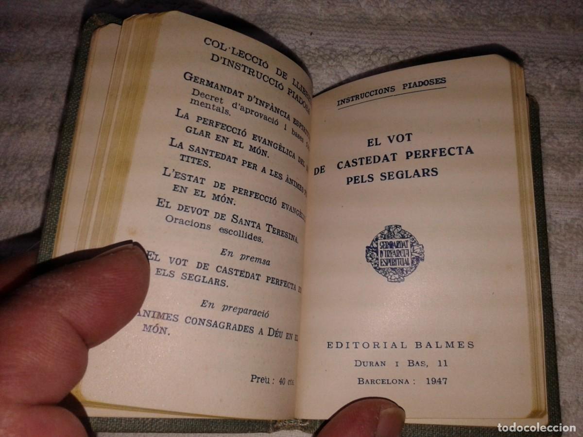 Libros de segunda mano: INSTRUCCIONS PIADOSES, EN CATALAN, B 16 - Foto 8