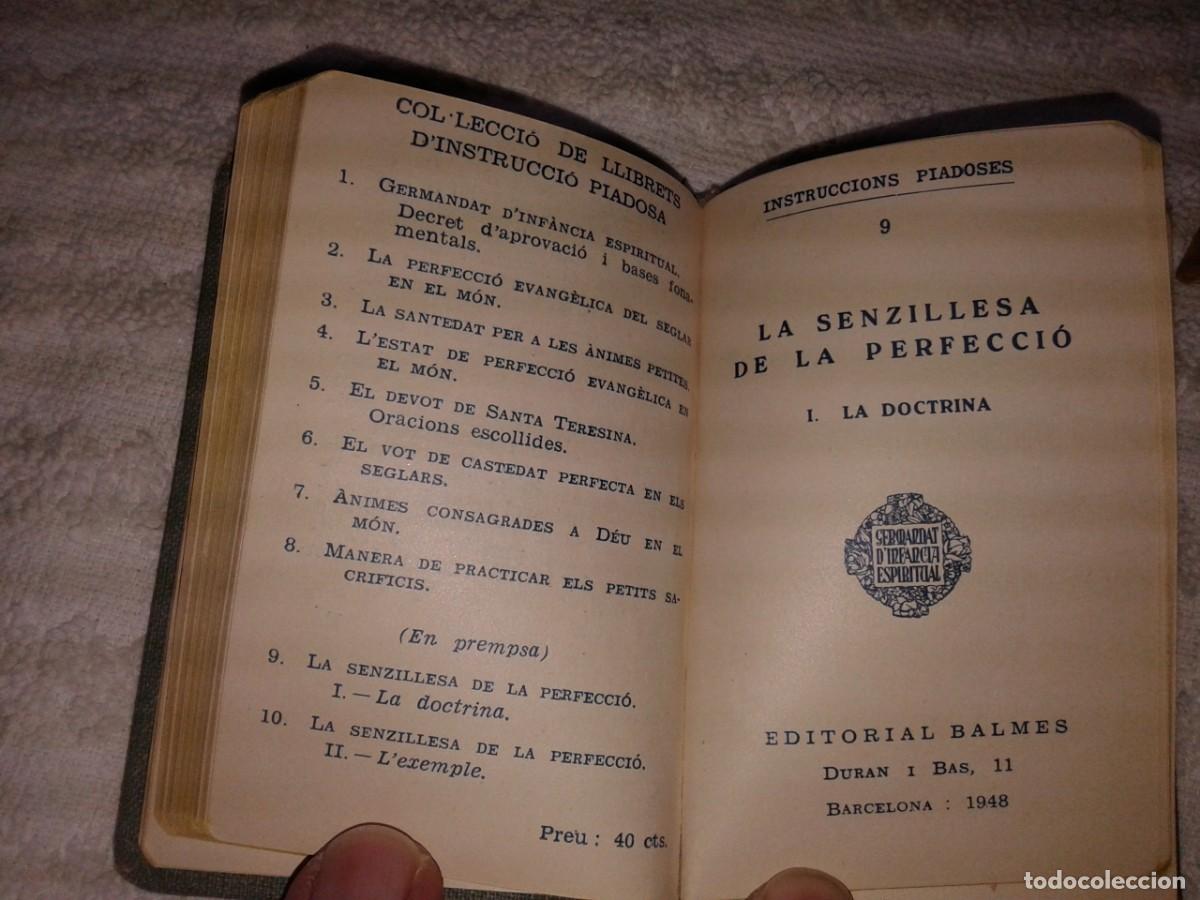Libros de segunda mano: INSTRUCCIONS PIADOSES, EN CATALAN, B 16 - Foto 11
