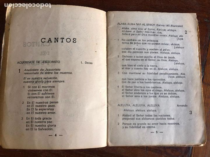 Libros de segunda mano: cantos del pueblo de dios - Foto 4