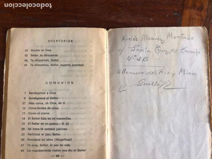 Libros de segunda mano: cantos del pueblo de dios - Foto 5