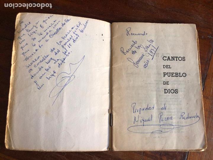 Libros de segunda mano: cantos del pueblo de dios - Foto 1