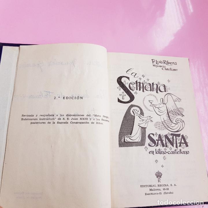 Libri di seconda mano: LIBRO-SEMANA SANTA-LU&Iacute;S RIBERA-MISIONERO CLARETIANO-ENCUADERNADO-EXCELENTE-COLECCIONISTAS