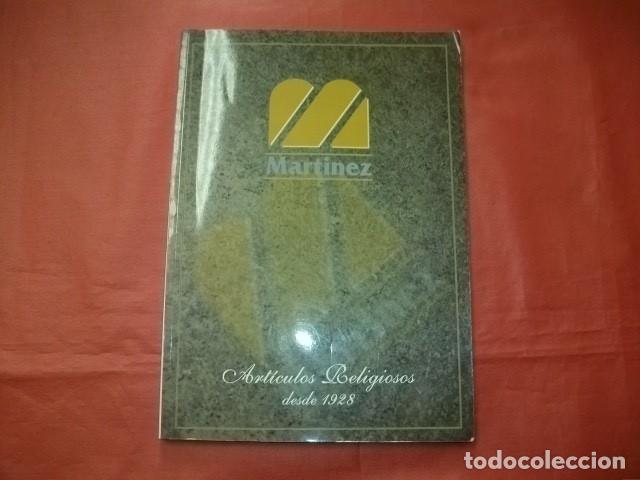 Libros de segunda mano: CAT&Aacute;LOGO MART&Iacute;NEZ DE ART&Iacute;CULOS RELIGIOSOS