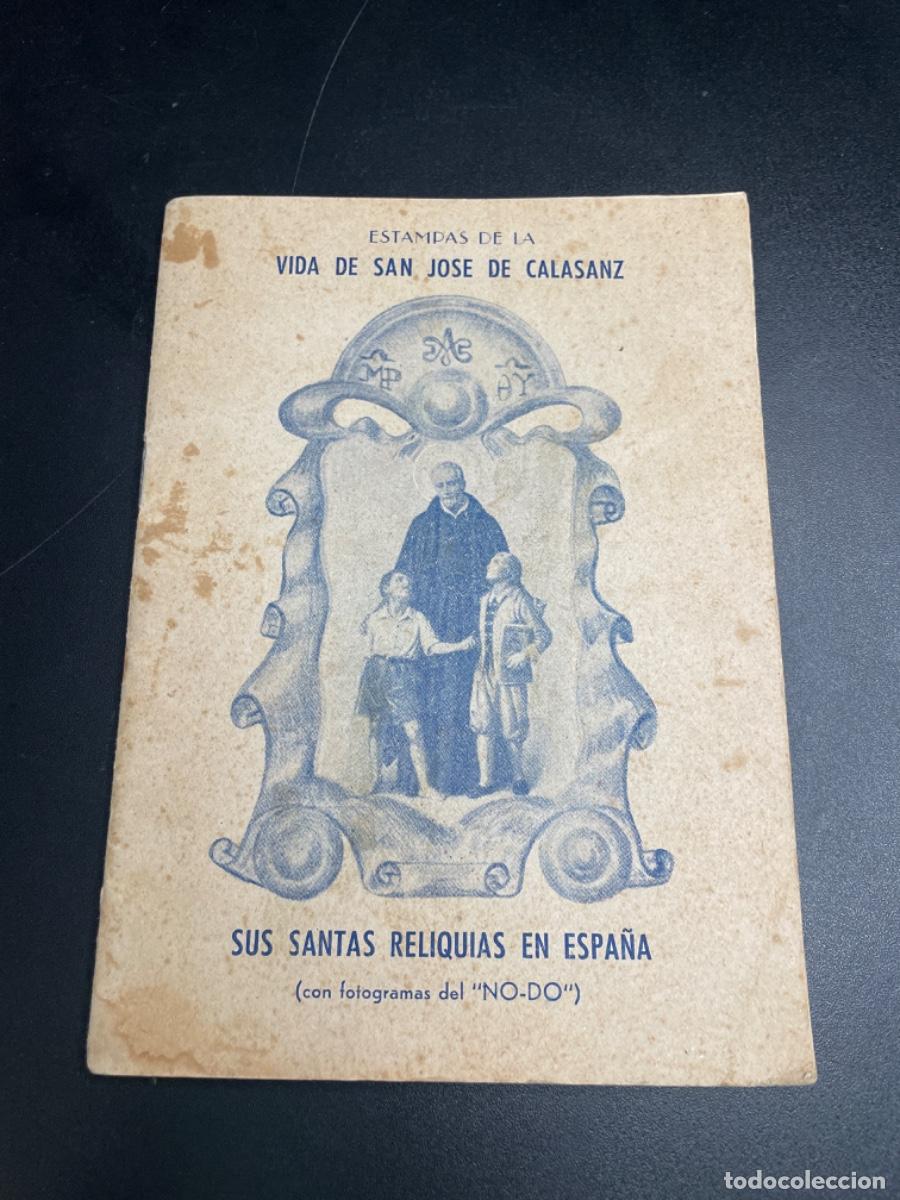 Livros em segunda m&atilde;o: Estampas de la vida de San Jose de Calasanz - 1949