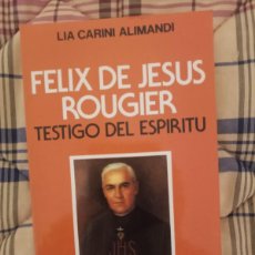 Libros de segunda mano: FÉLIX DE JESÚS ROUGIER. L. CARINI. BAC POPULAR, Nº 37. 1981.