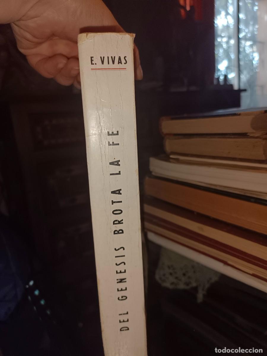 Libros de segunda mano: DEL G&Eacute;NESIS BROTA LA FE - Foto 2