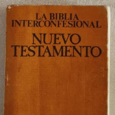 Libros de segunda mano: LA BIBLIA INTERCONFESIONAL.. Lote 401081789