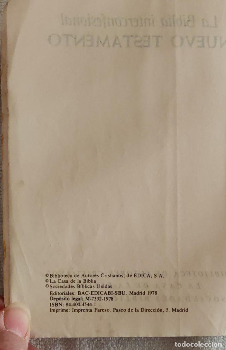 Libros de segunda mano: LA BIBLIA INTERCONFESIONAL. - Foto 4