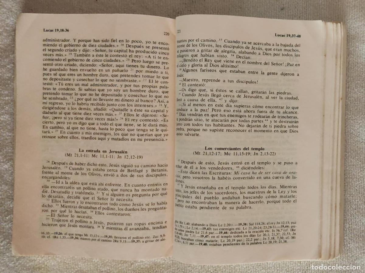 Libros de segunda mano: LA BIBLIA INTERCONFESIONAL. - Foto 5