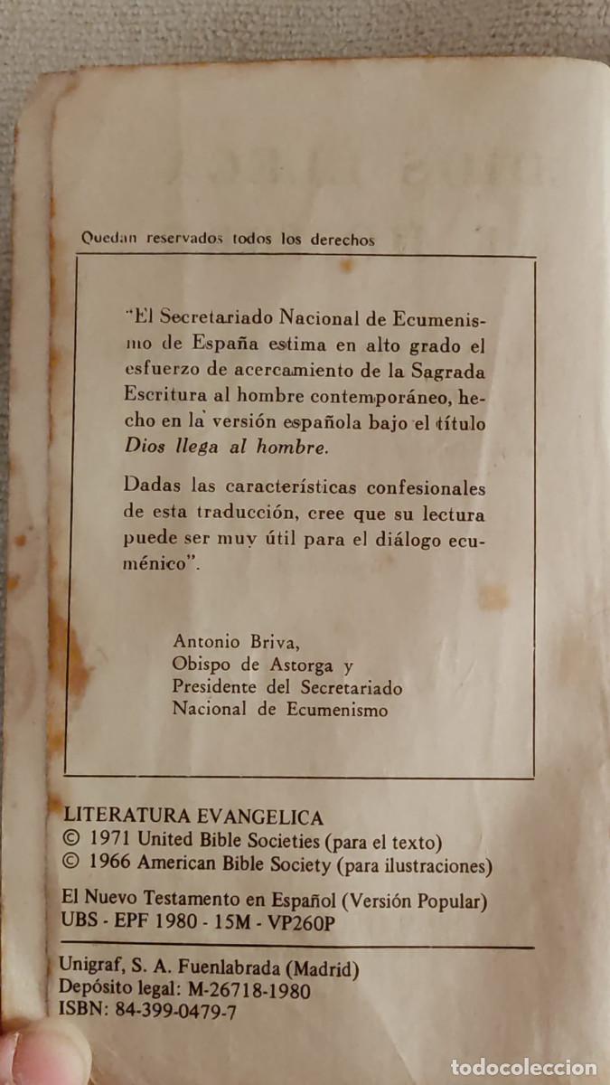 Libros de segunda mano: DIOS HABLA AL HOMBRE. - Foto 4