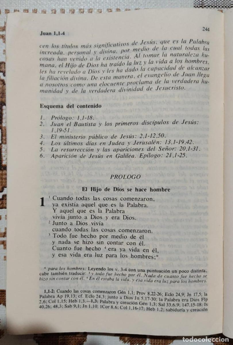 Libros de segunda mano: LA BIBLIA INTERCONFESIONAL. - Foto 7