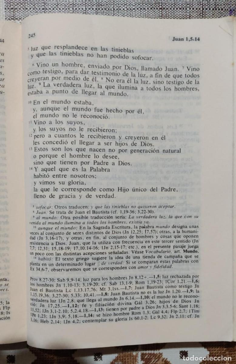 Libros de segunda mano: LA BIBLIA INTERCONFESIONAL. - Foto 8