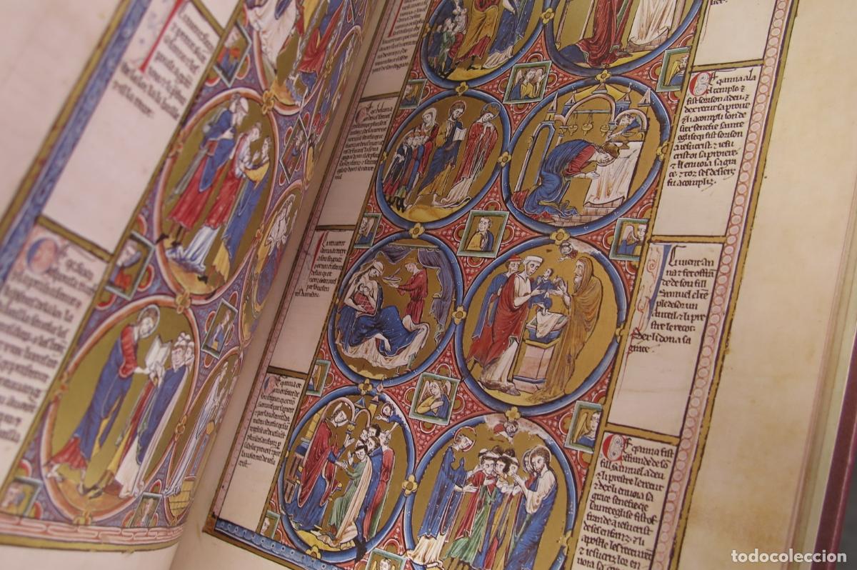 Libros de segunda mano: Bible moralis&eacute;e Codex Vindobonensis 2554 Codices selecti Vol. 40. FACSIMIL - Foto 5