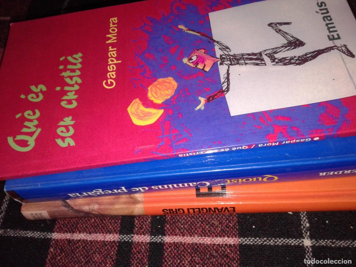 Libros de segunda mano: LOTE DE 3 LIBROS RELIGIOSOS EN CATAL&Aacute;N, B17 - Foto 2