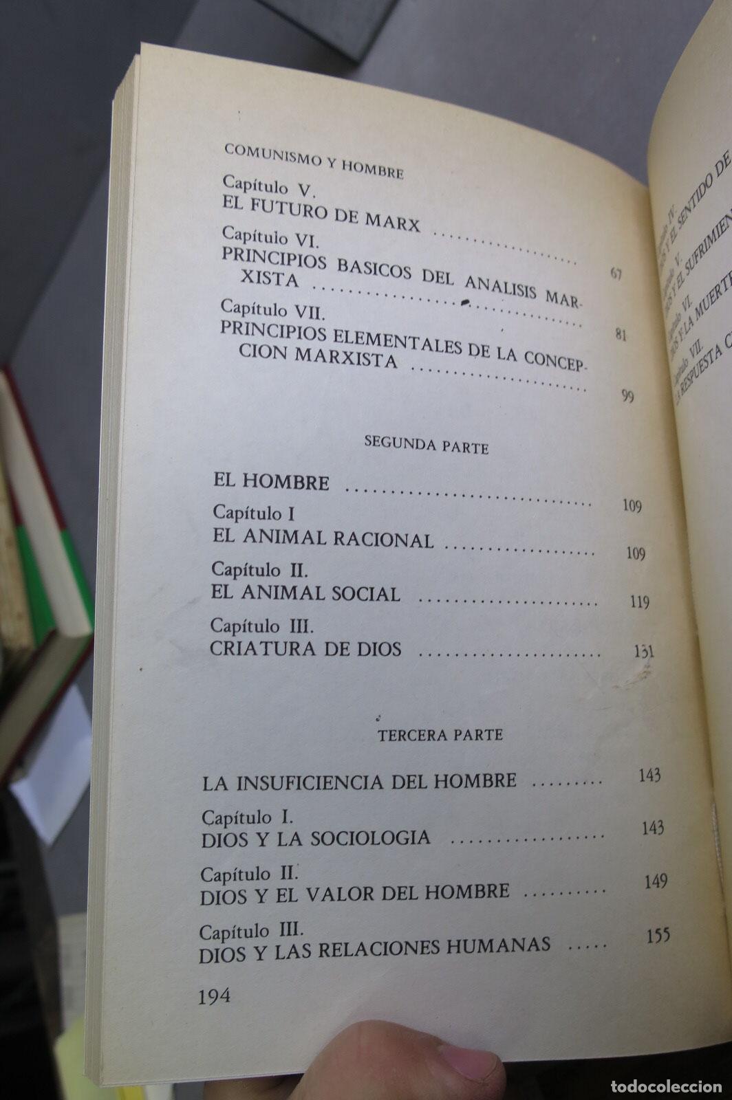 Libros de segunda mano: COMUNISMO Y HOMBRE. FRANK J SHEED - Foto 3