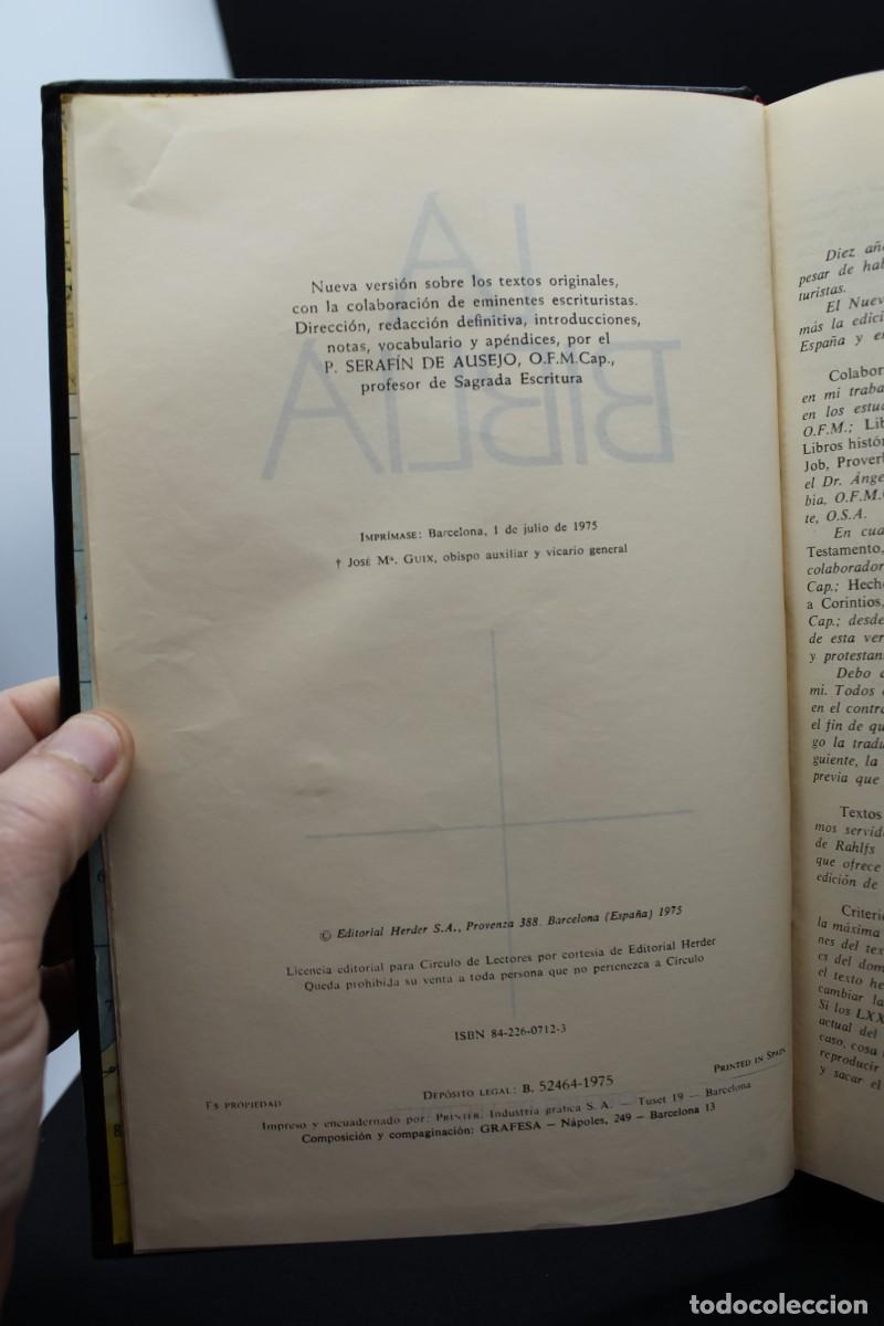 Libros de segunda mano: LA BIBLIA EDITORIAL HERDER 1975 - Foto 2