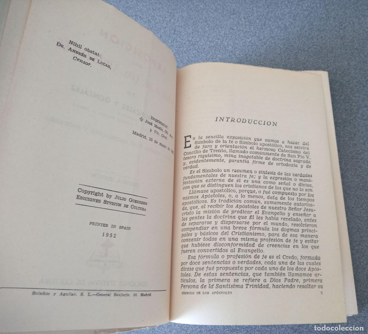 Libros de segunda mano: El Simbolo De Los Ap&oacute;stoles - Foto 5
