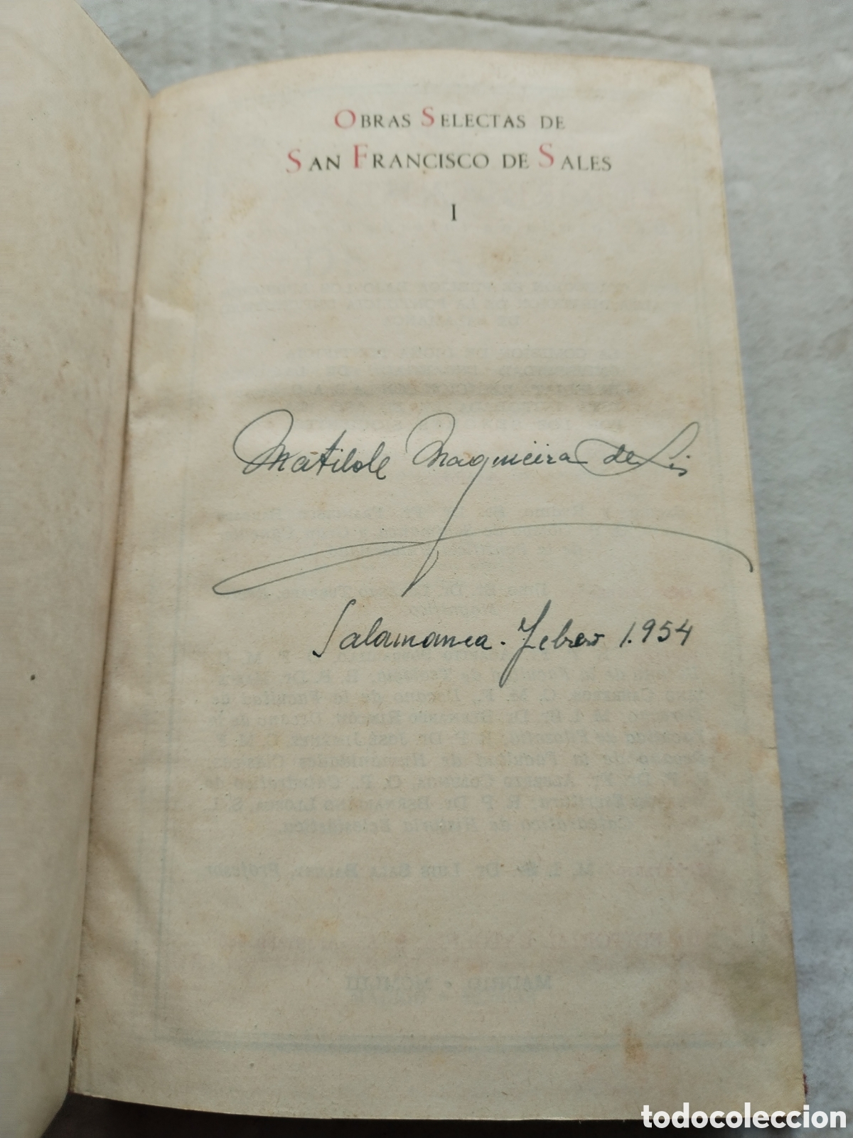 Libros de segunda mano: OBRAS SELECTAS DE SAN FRANCISCO DE SALES/B.A.C. - Foto 3