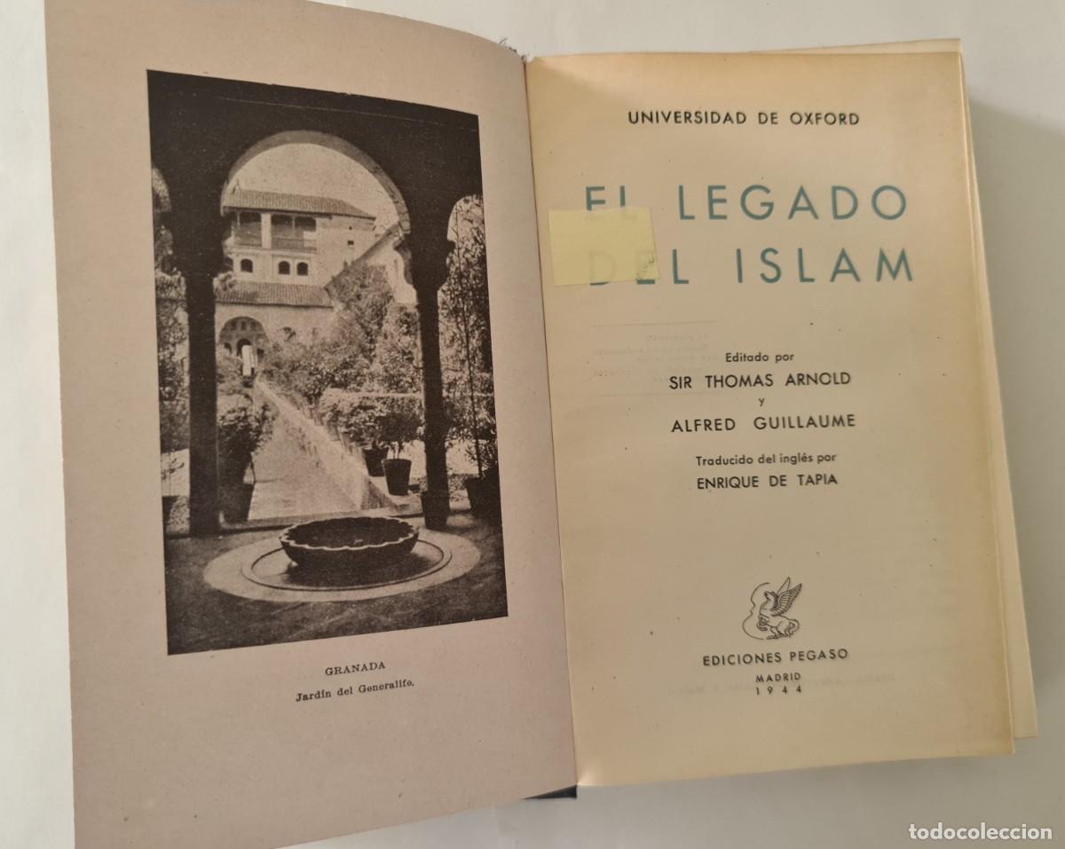 Libros de segunda mano: El legado del Islam - Foto 3