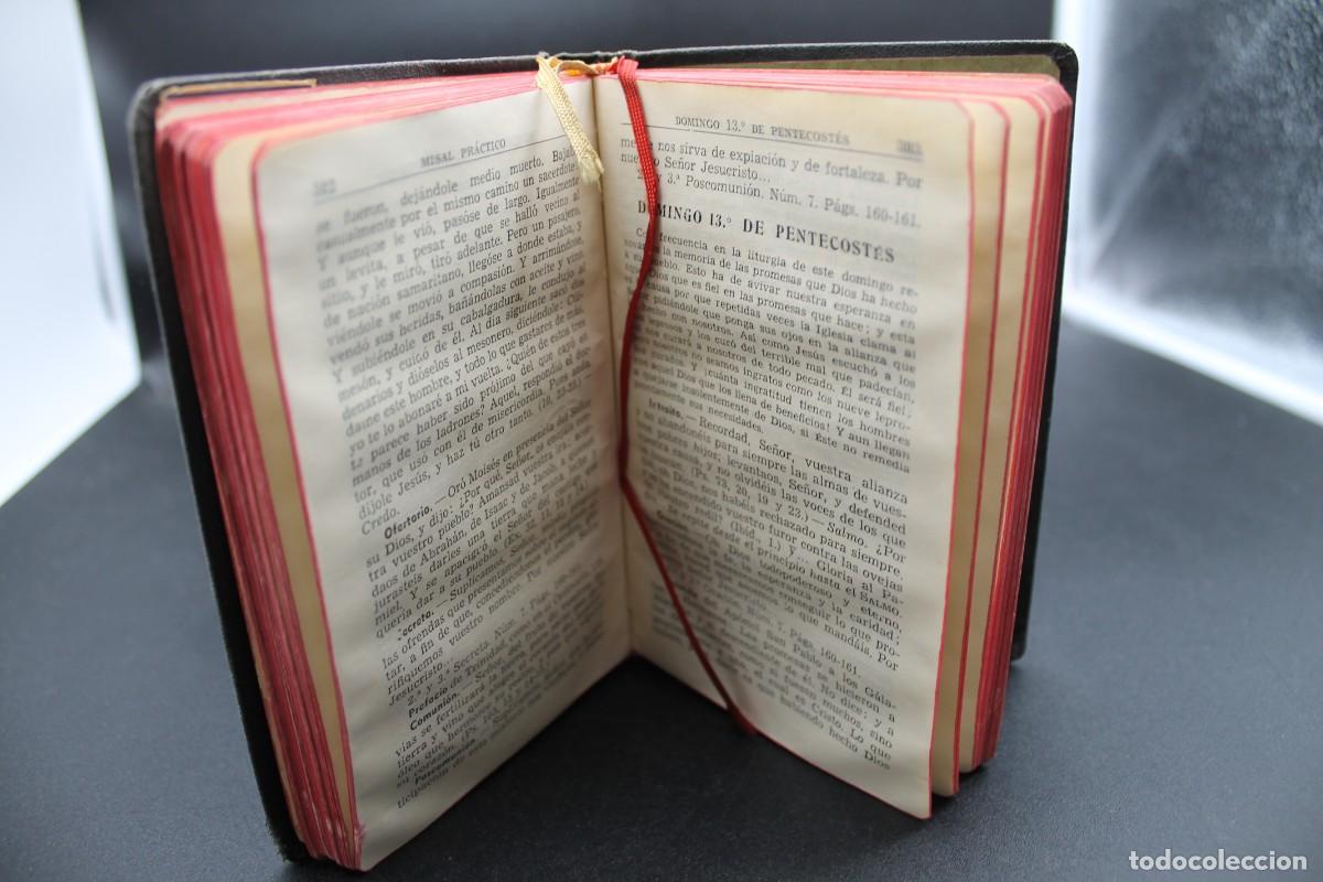 Libros de segunda mano: MISAL PR&Aacute;CTICO Y DEVOCIONARIO LUIS RIBERA EDITORIAL REGINA 1950 - Foto 6