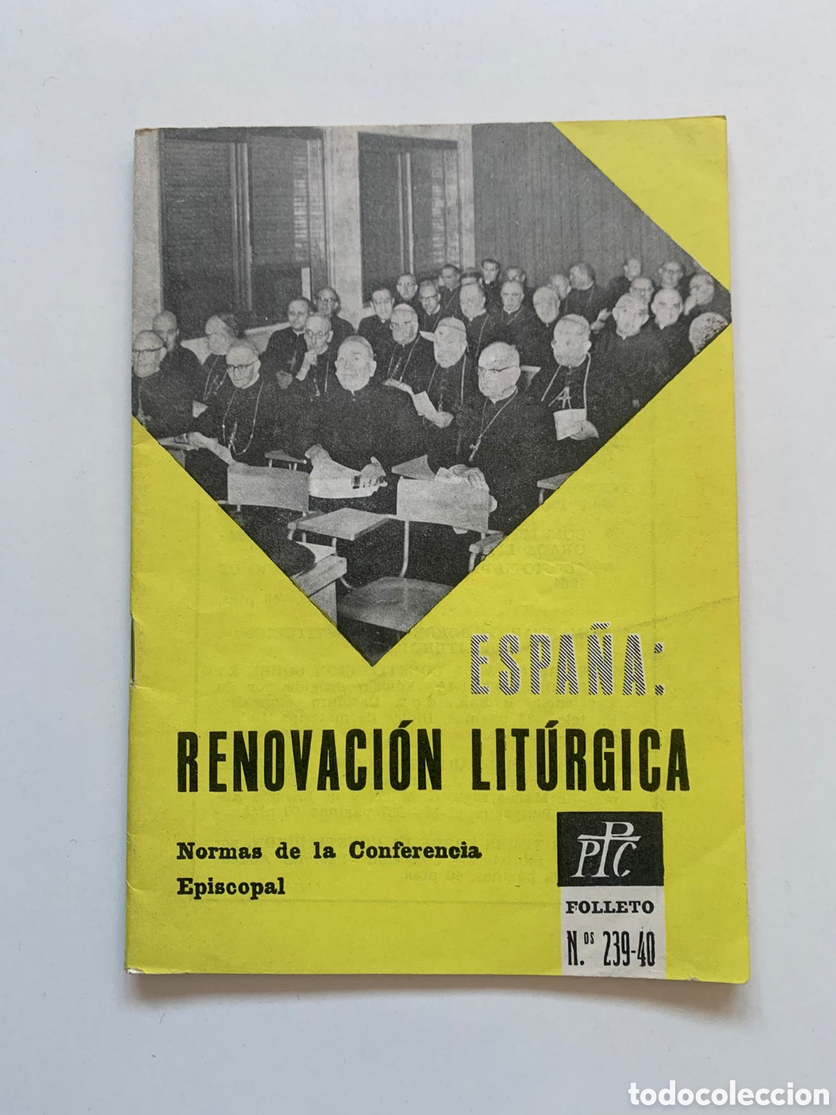 Libros de segunda mano: Espa&ntilde;a, renovaci&oacute;n lit&uacute;rgica: Normas de la Conferencia Episcopal espa&ntilde;ola. 1964. Iglesia Cat&oacute;lica.