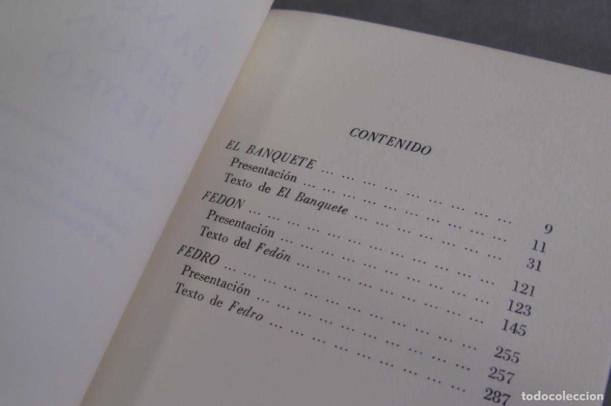 Libros de segunda mano: El banquete. Plat&oacute;n - Foto 2