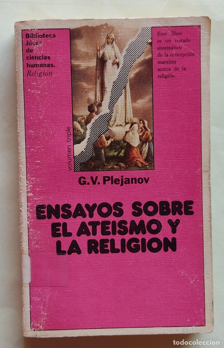 Libros de segunda mano: Plejanov-Ensayos sobre ate&iacute;smo y religi&oacute;n. - Foto 1