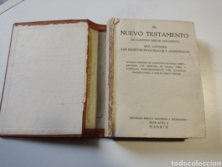 Libros de segunda mano: Libro El nuevo testamento - Foto 2
