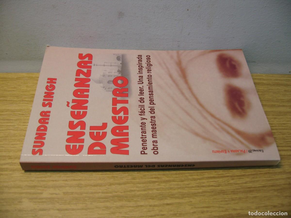 Libros de segunda mano: SUNDAR SINGH. ENSE&Ntilde;ANZAS DEL MAESTRO. EDICIONES 29. 2002. - Foto 2
