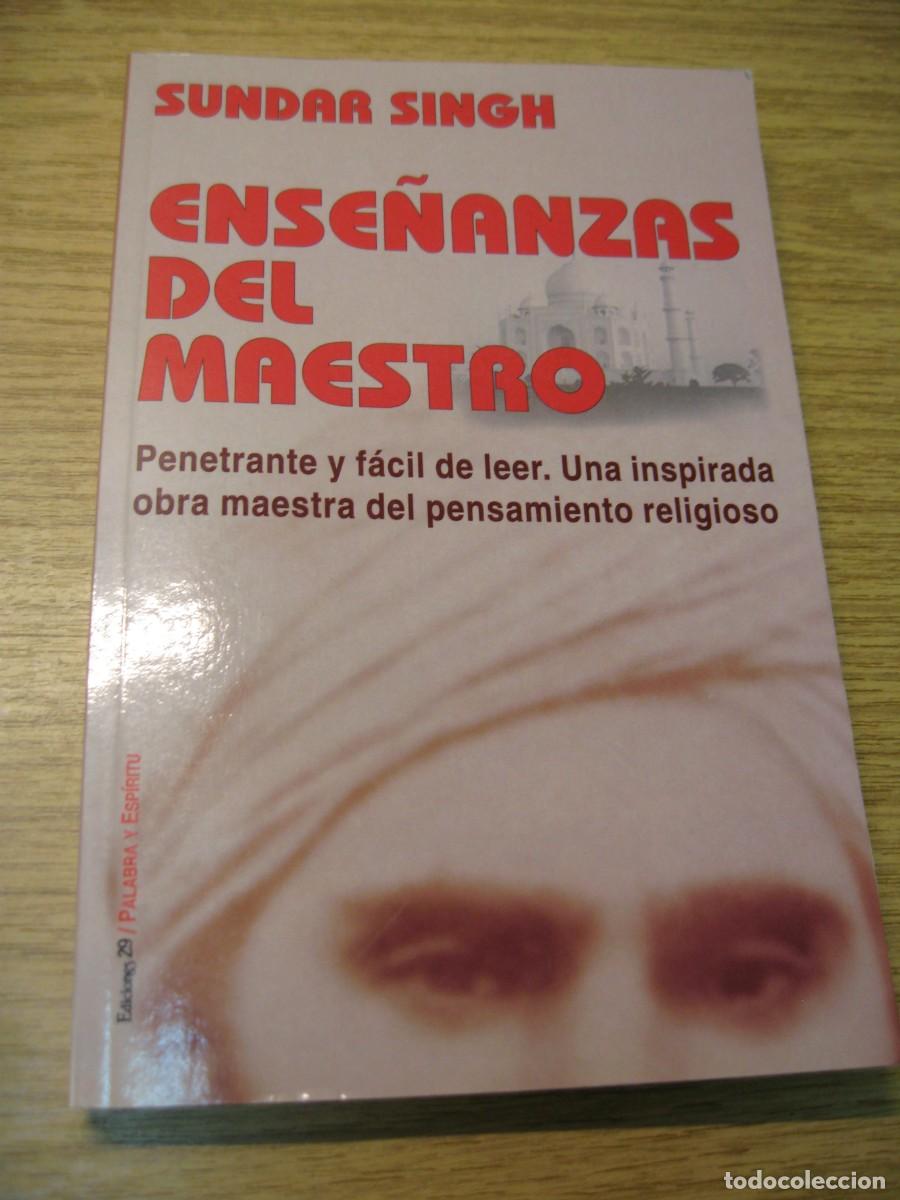 Libros de segunda mano: SUNDAR SINGH. ENSE&Ntilde;ANZAS DEL MAESTRO. EDICIONES 29. 2002. - Foto 3