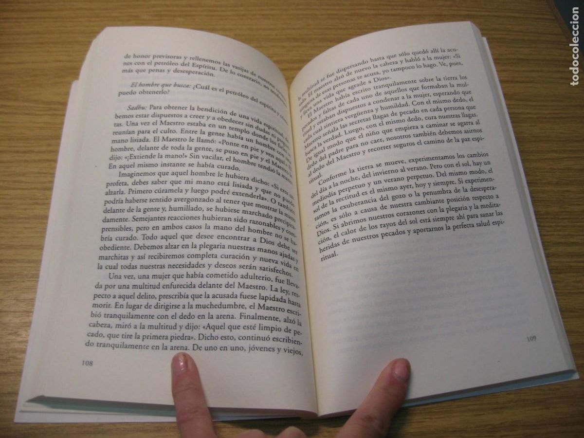 Libros de segunda mano: SUNDAR SINGH. ENSE&Ntilde;ANZAS DEL MAESTRO. EDICIONES 29. 2002. - Foto 12