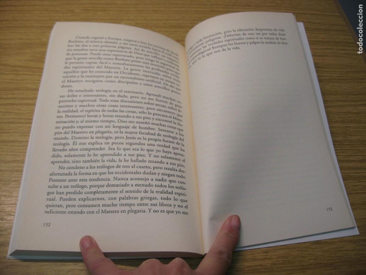 Libros de segunda mano: SUNDAR SINGH. ENSE&Ntilde;ANZAS DEL MAESTRO. EDICIONES 29. 2002. - Foto 14