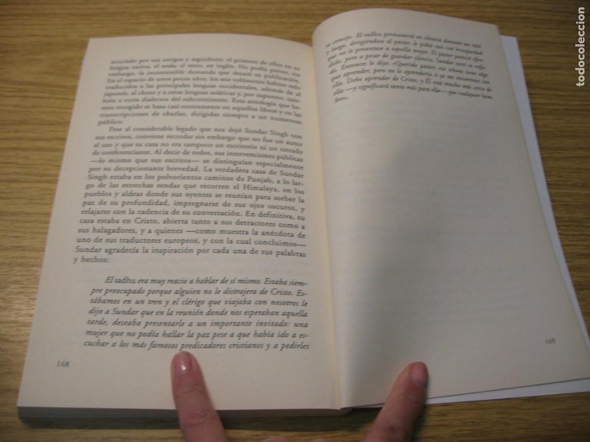 Libros de segunda mano: SUNDAR SINGH. ENSE&Ntilde;ANZAS DEL MAESTRO. EDICIONES 29. 2002. - Foto 15