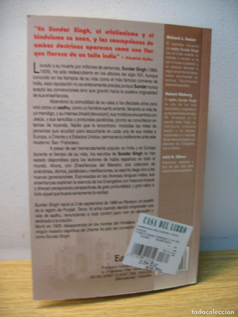 Libros de segunda mano: SUNDAR SINGH. ENSE&Ntilde;ANZAS DEL MAESTRO. EDICIONES 29. 2002. - Foto 17
