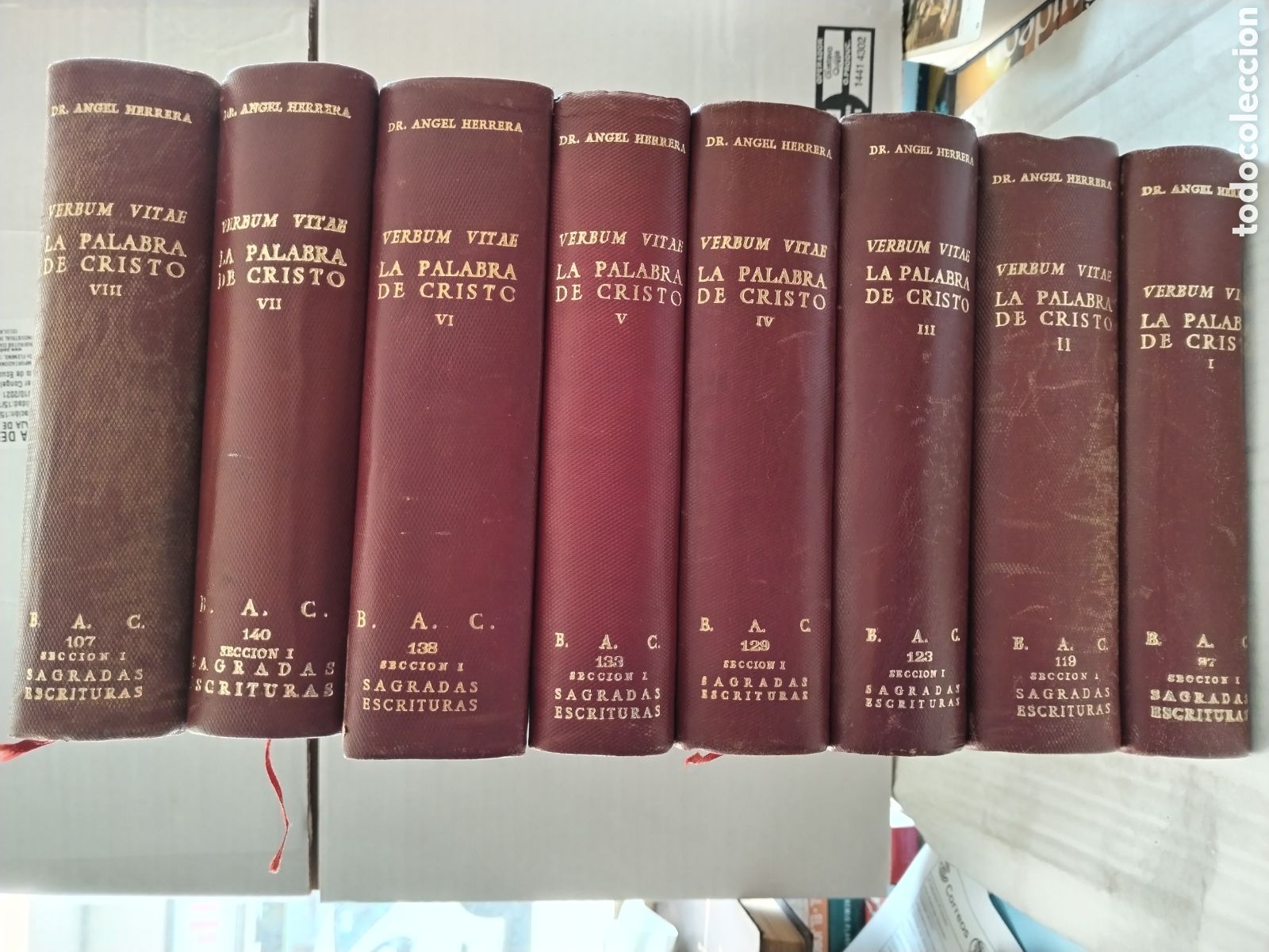 Libros de segunda mano: LA PALABRA DE CRISTO 8 TOMOS/B. A. C. - Foto 1