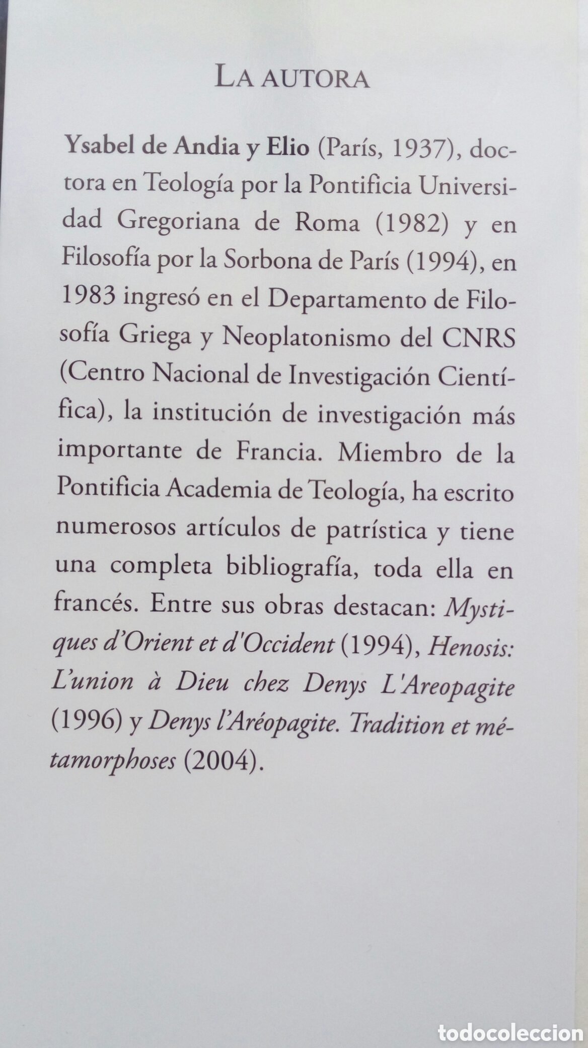 Libros de segunda mano: Homo viator. Ysabel de Andia. - Foto 3