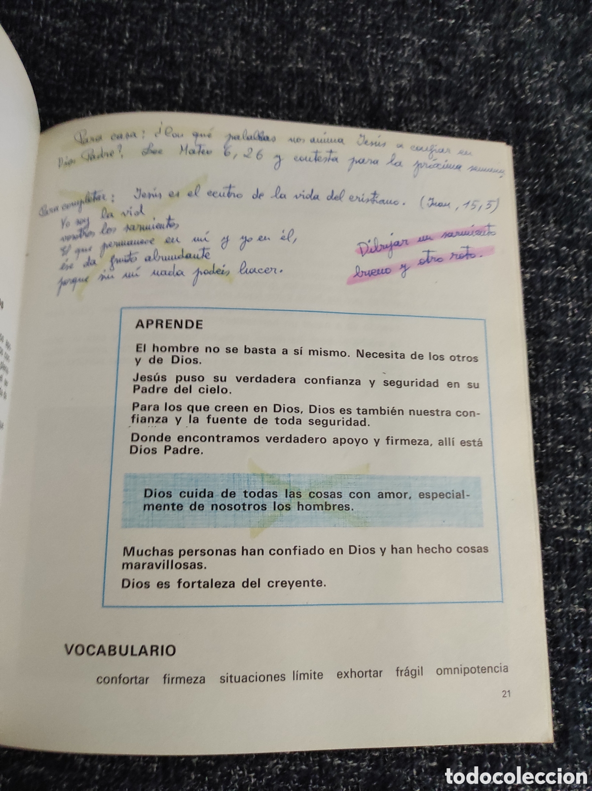 Libros de segunda mano: TESTIGOS DE JESUS - CATECISMO ESCOLAR 4&ordm; EGB - Foto 3