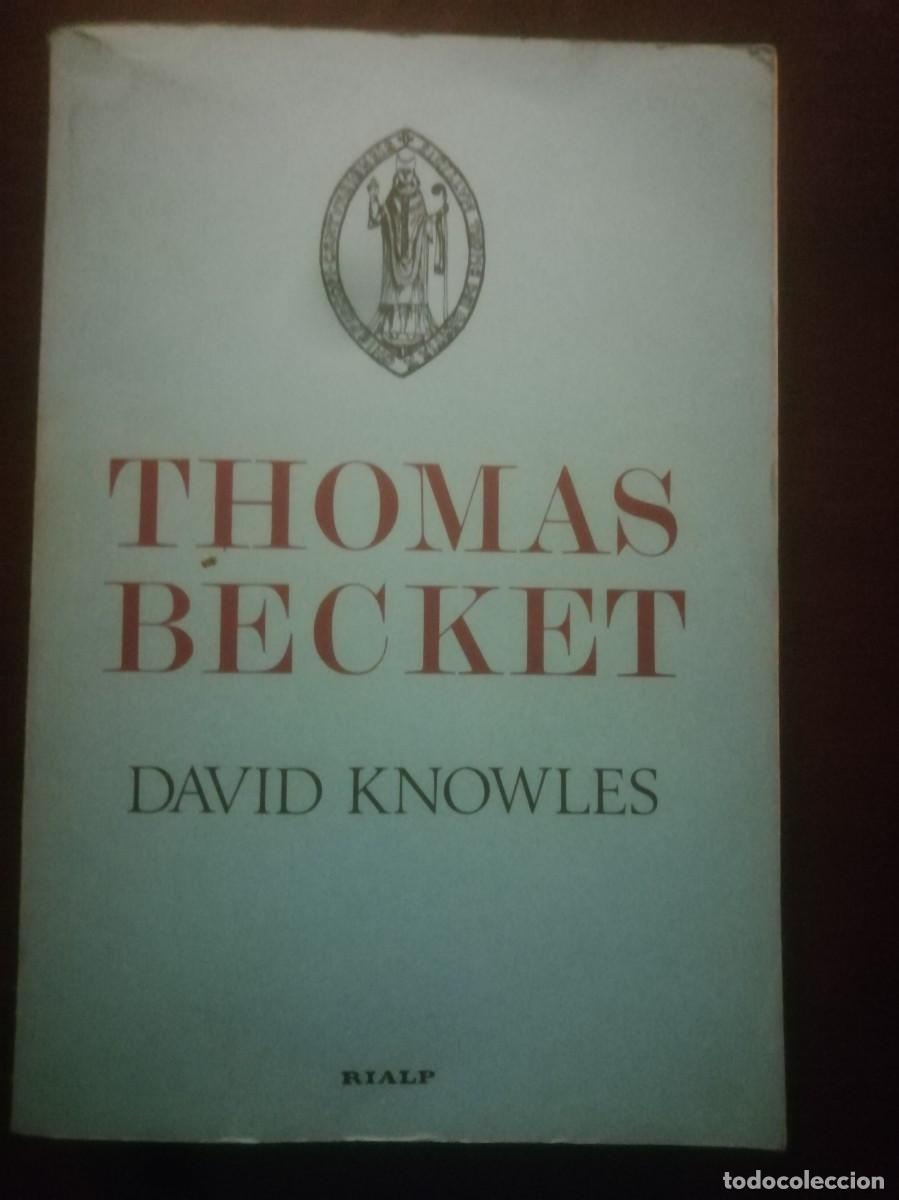 Libros de segunda mano: THOMAS BECKET, DAVID KNOWLES, RIALP - Foto 1