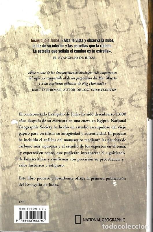 Libros de segunda mano: EL EVANGELIO DE JUDAS - Foto 2