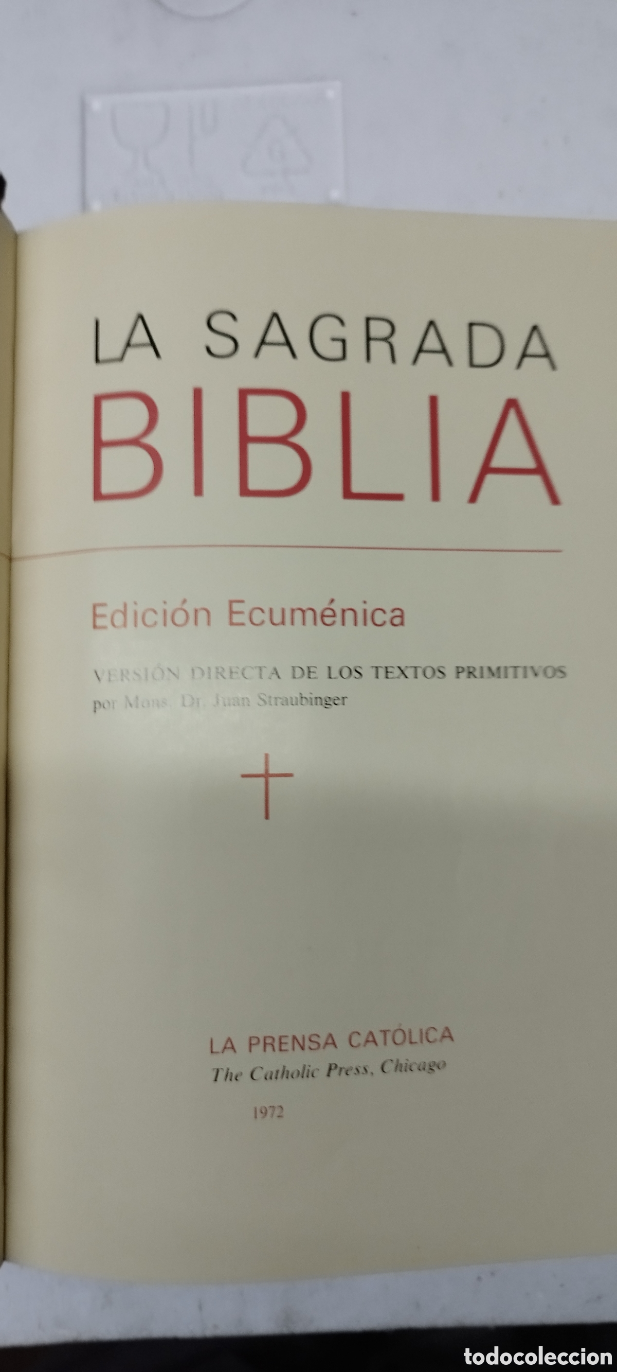 Libros de segunda mano: sagrada biblia ecumenica - Foto 2