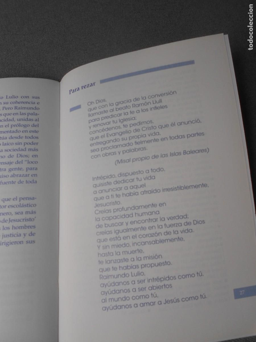 Libros de segunda mano: RAIMUNDO LULIO, EL LOCO DE CRISTO - Foto 3