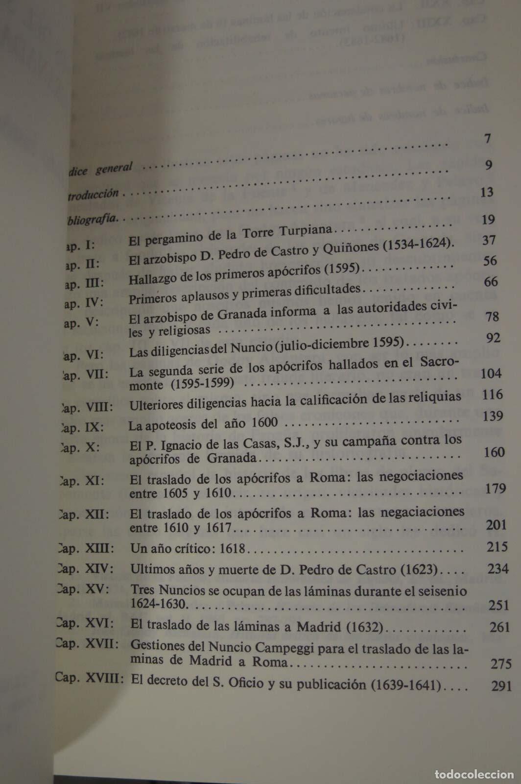 Libros de segunda mano: LOS AP&Oacute;CRIFOS DEL SACROMONTE. ALONSO - Foto 2