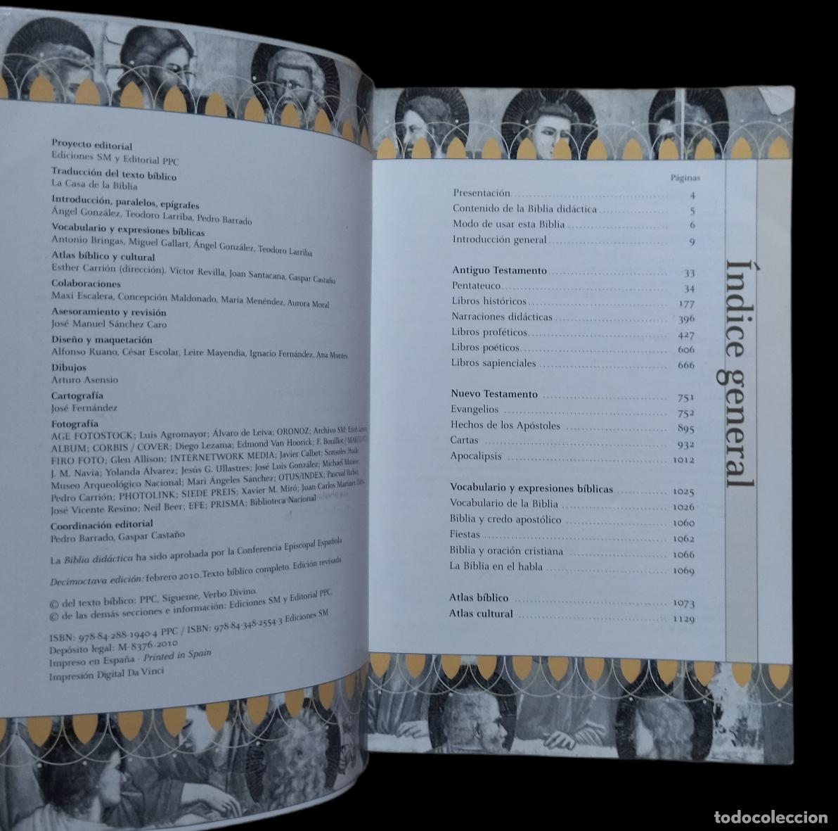 Libros de segunda mano: LA BIBLIA DID&Aacute;CTICA / EDICIONES SM 2010. - Foto 5