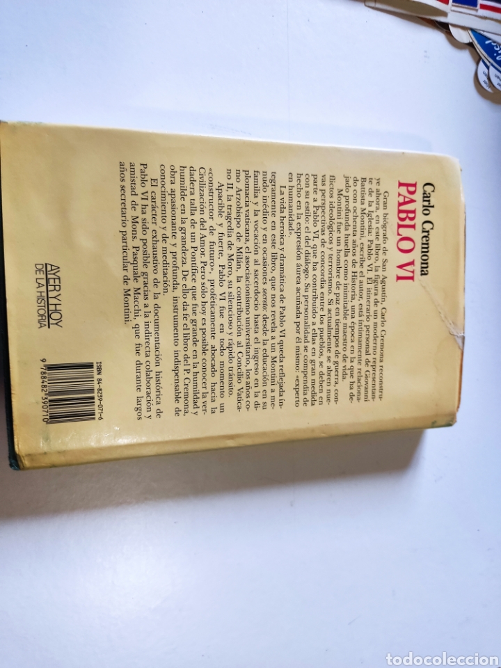 Libros de segunda mano: Libro Pablo VI Carlo Cremona - Foto 5