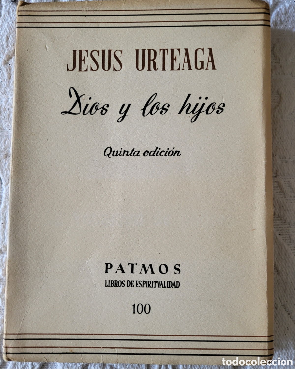 Libros de segunda mano: Dios y los hijos/JESUS URTEAGA - Foto 1