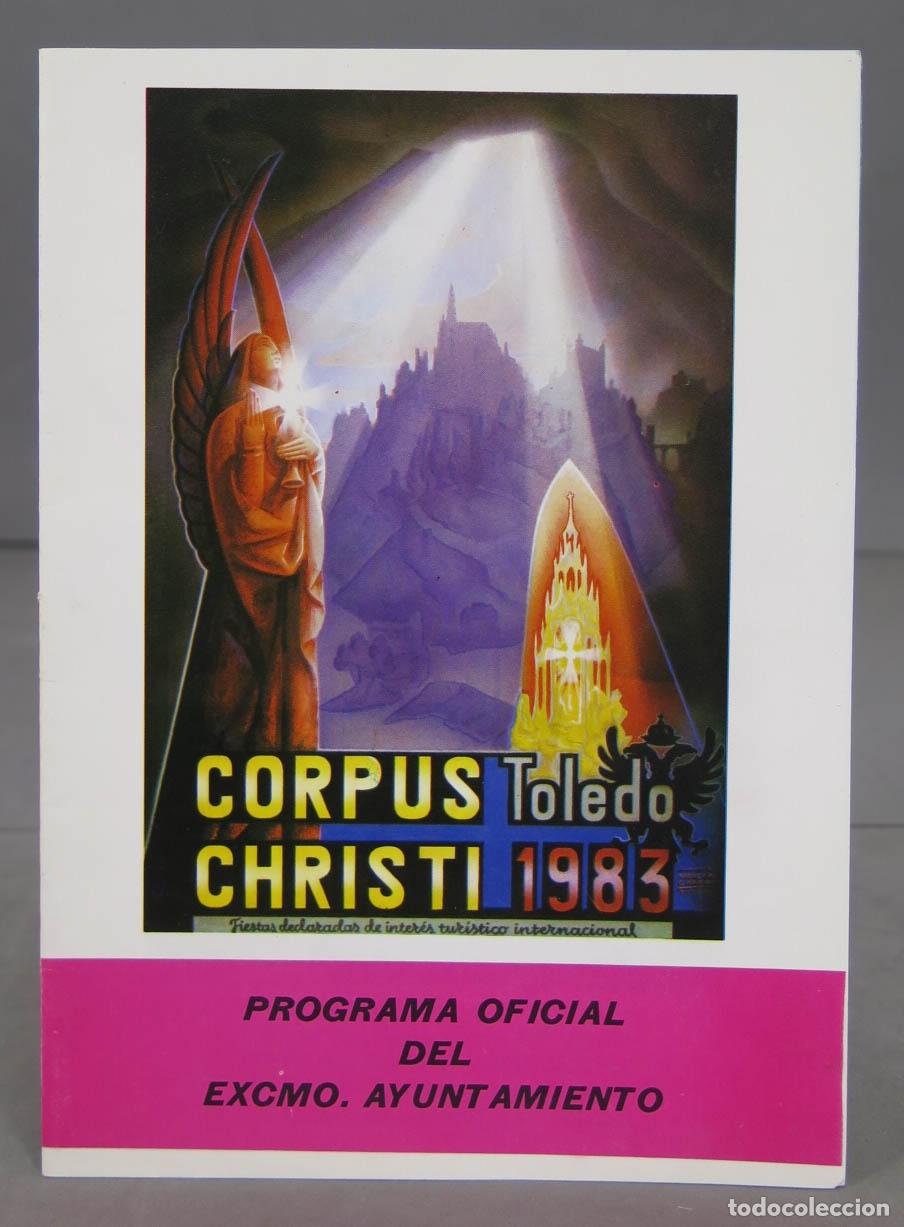 Libros de segunda mano: CORPUS CHRISTI DE TOLEDO. 1983. PROGRAMA - Foto 1