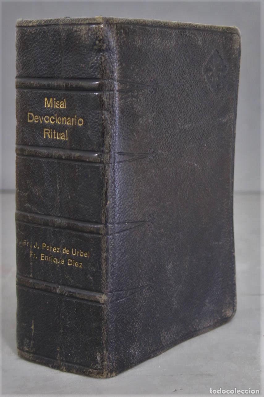 Second hand books: Misal con devocionario y ritual. PP Justo P. de Urbel. 1943