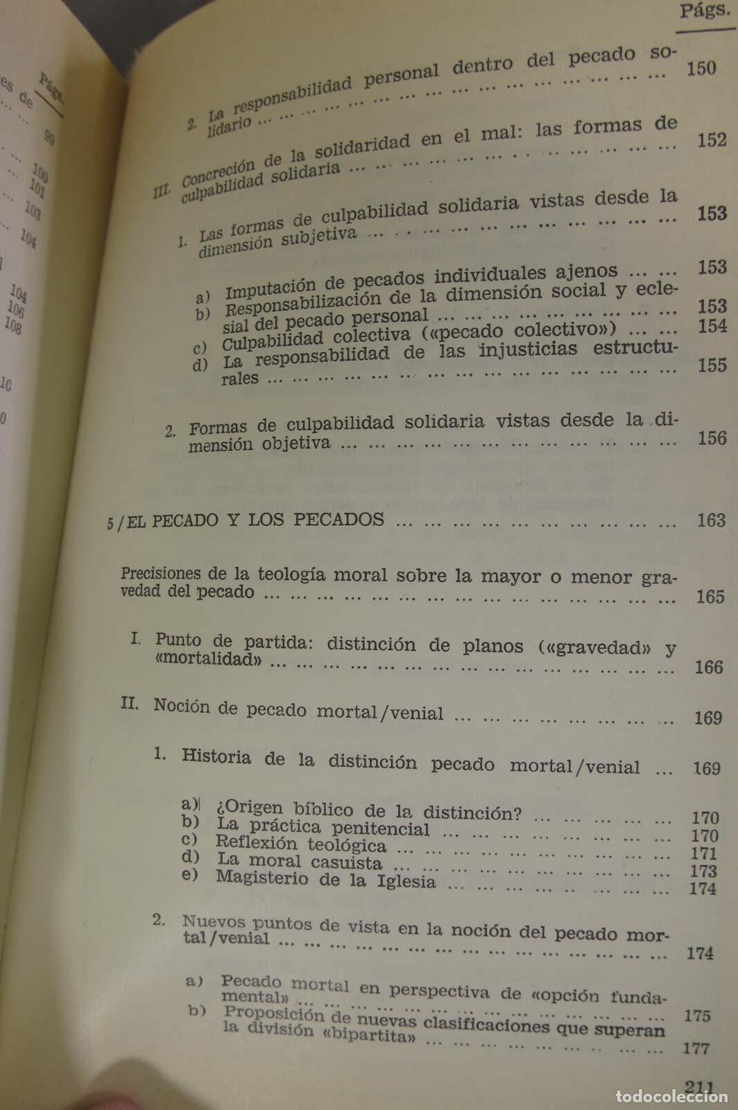 Libros de segunda mano: C&oacute;mo hablar del pecado hoy. VIDAL - Foto 6