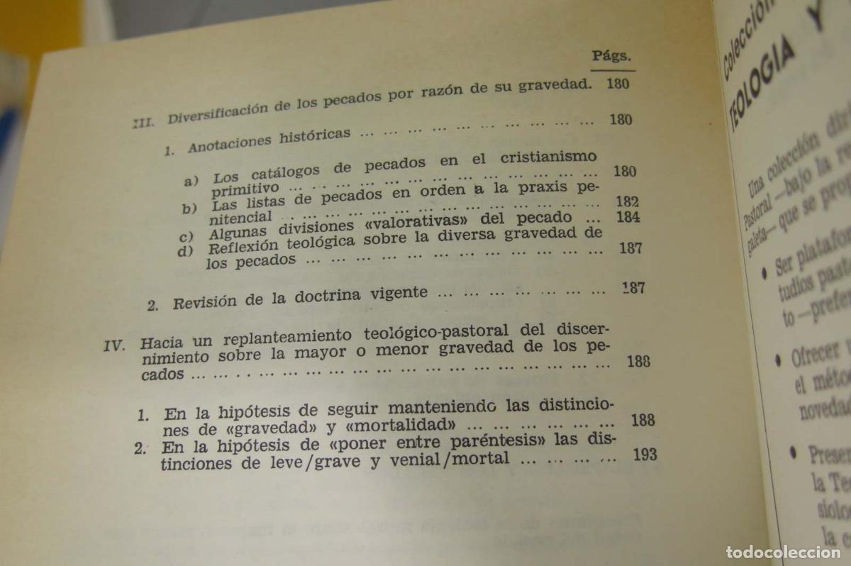 Libros de segunda mano: C&oacute;mo hablar del pecado hoy. VIDAL - Foto 7